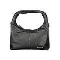 Mario Valentino Schwarze Schultertasche aus Polyurethan für Damen