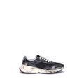 Dsquared² Schwarze Bos Taurus Kalbsleder Sneaker