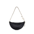 Chloé Schwarze Bos Taurus Kalbsleder Schultertasche