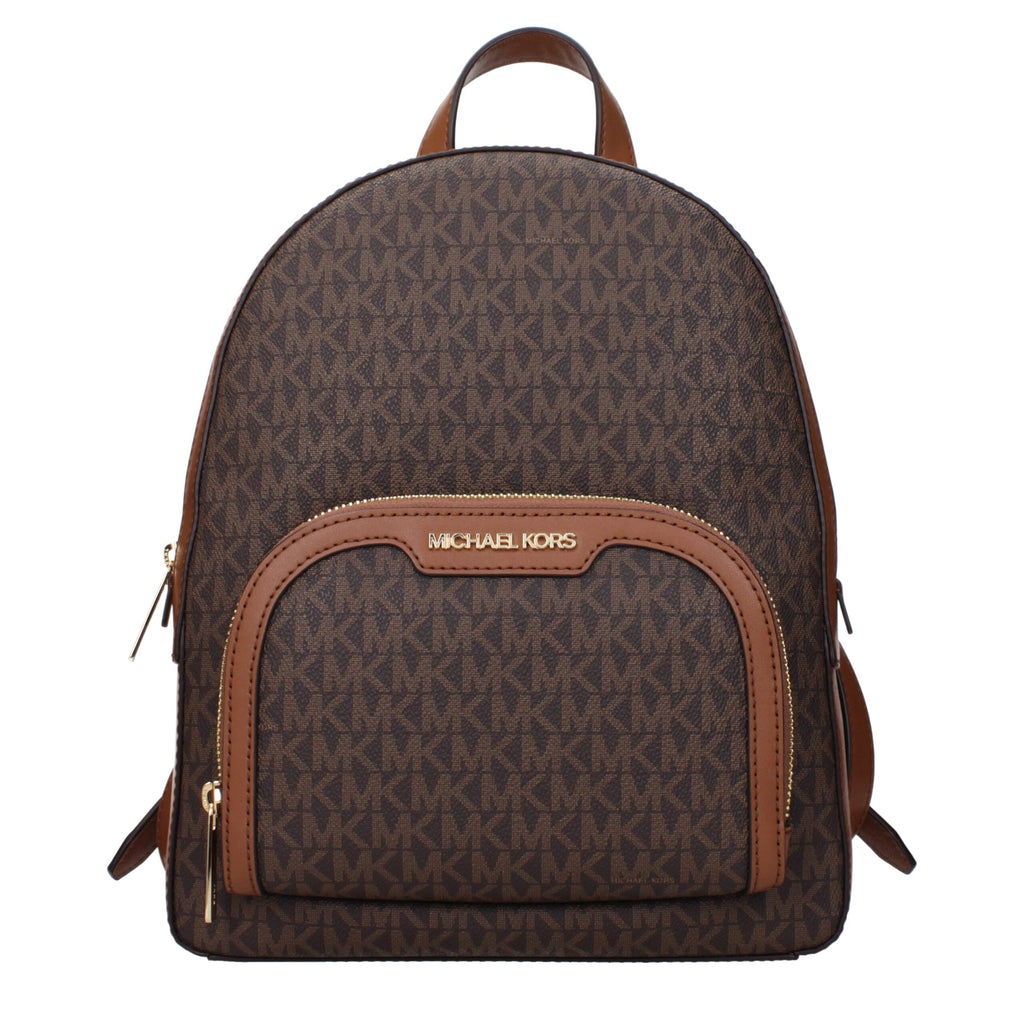 Michael Kors Brauner Stoffrucksack