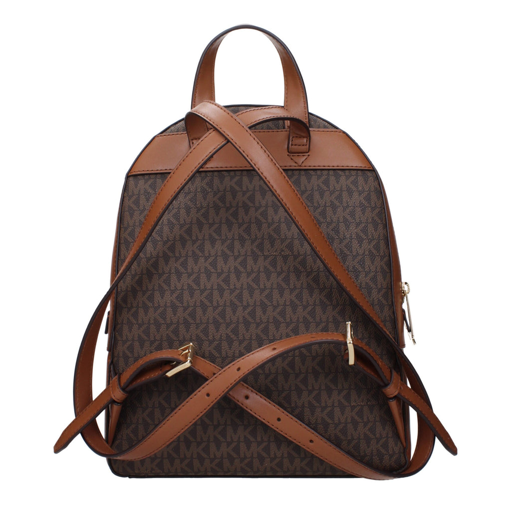 Michael Kors Brauner Stoffrucksack