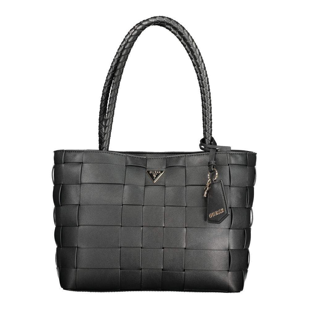 Guess Jeans Handtasche aus Nero-Polyurethan für Damen
