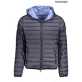 U.S. POLO ASSN. Blaue Herrenjacke aus Nylon