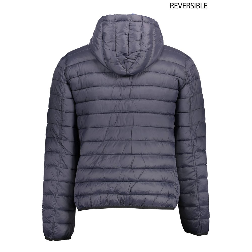 U.S. POLO ASSN. Blaue Herrenjacke aus Nylon