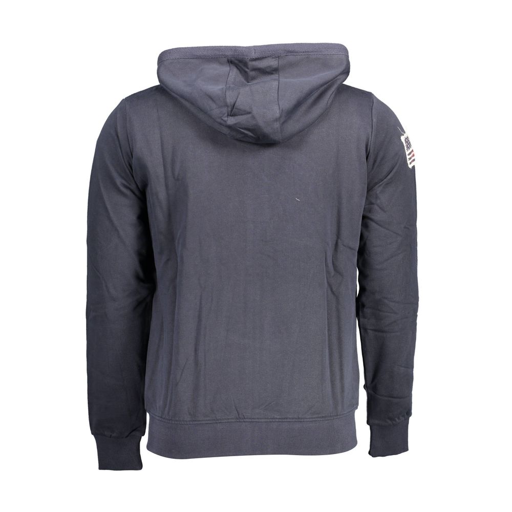 U.S. POLO ASSN. Blaues Baumwoll-Sweatshirt für Herren