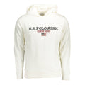 U.S. POLO ASSN. Weißes Herren-Sweatshirt aus Baumwolle