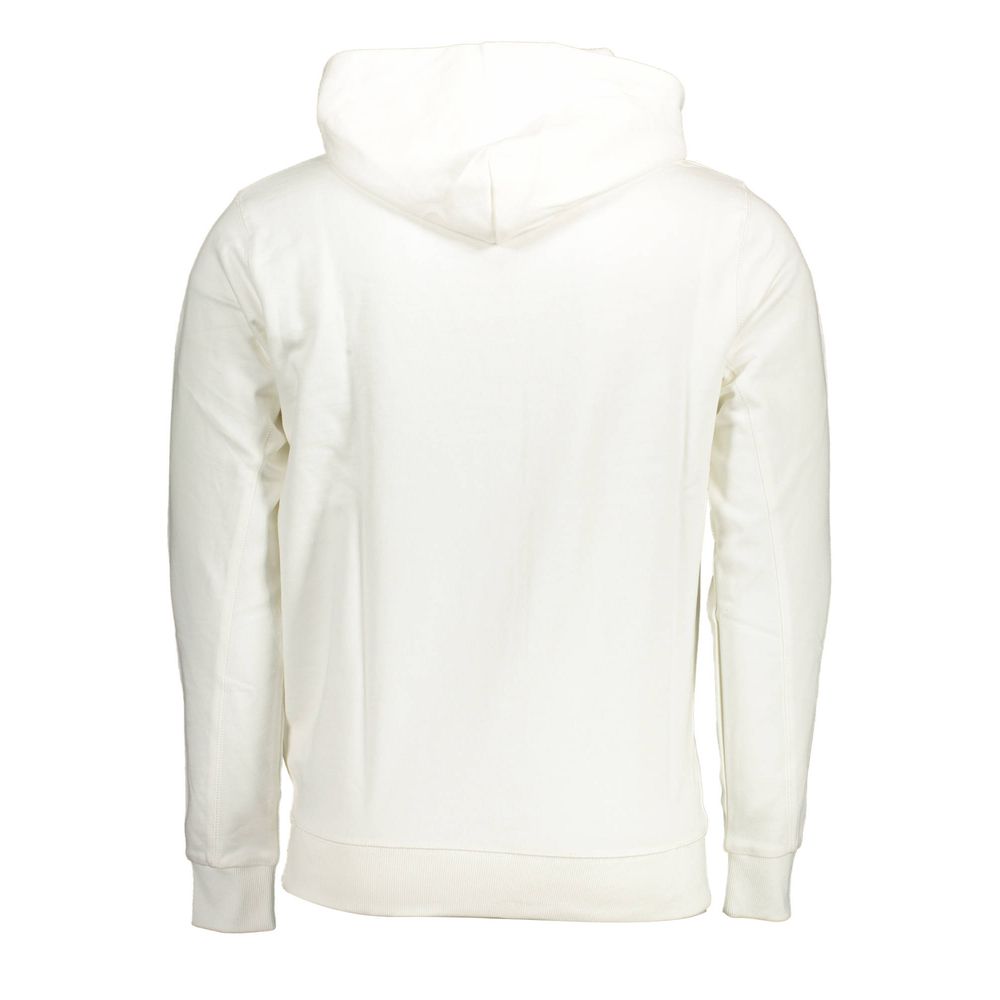 U.S. POLO ASSN. Weißes Herren-Sweatshirt aus Baumwolle