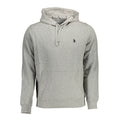 U.S. POLO ASSN. Graues Baumwoll-Sweatshirt für Herren