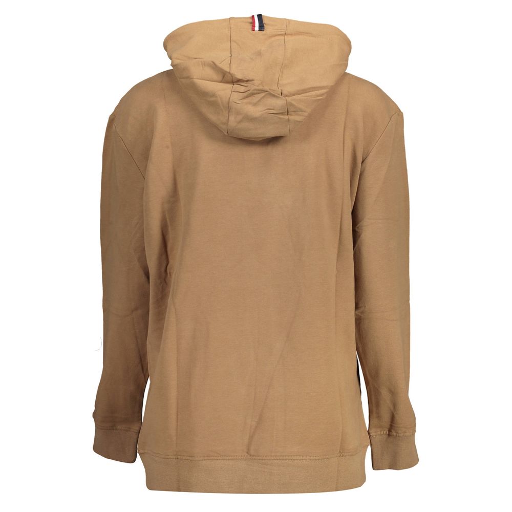 U.S. POLO ASSN. Brauner Baumwollpullover für Frauen