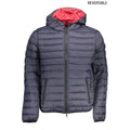 U.S. POLO ASSN. Blaue Herrenjacke aus Nylon