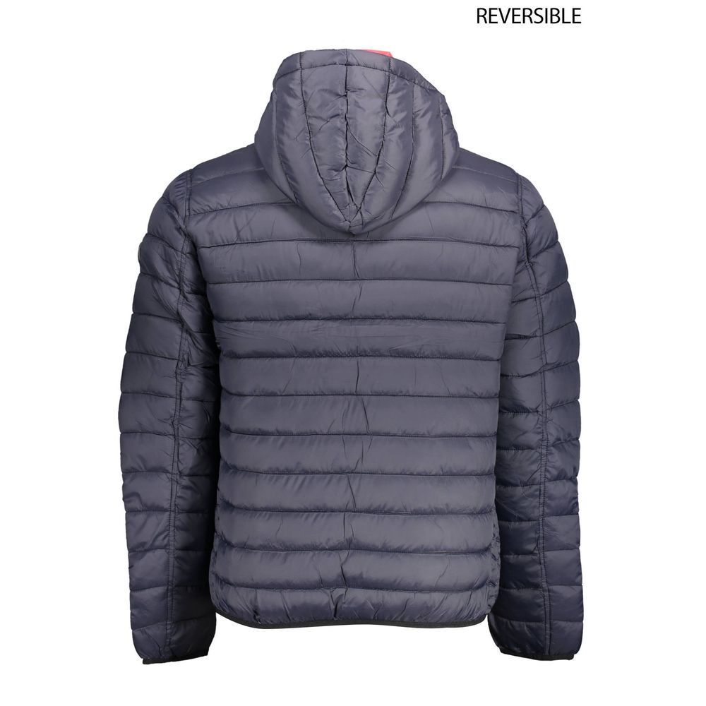 U.S. POLO ASSN. Blaue Herrenjacke aus Nylon