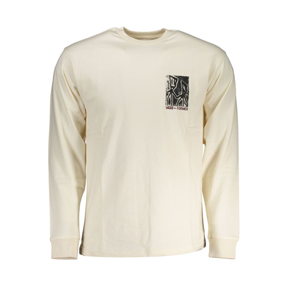 Vans Weißes Herren-T-Shirt aus Baumwolle