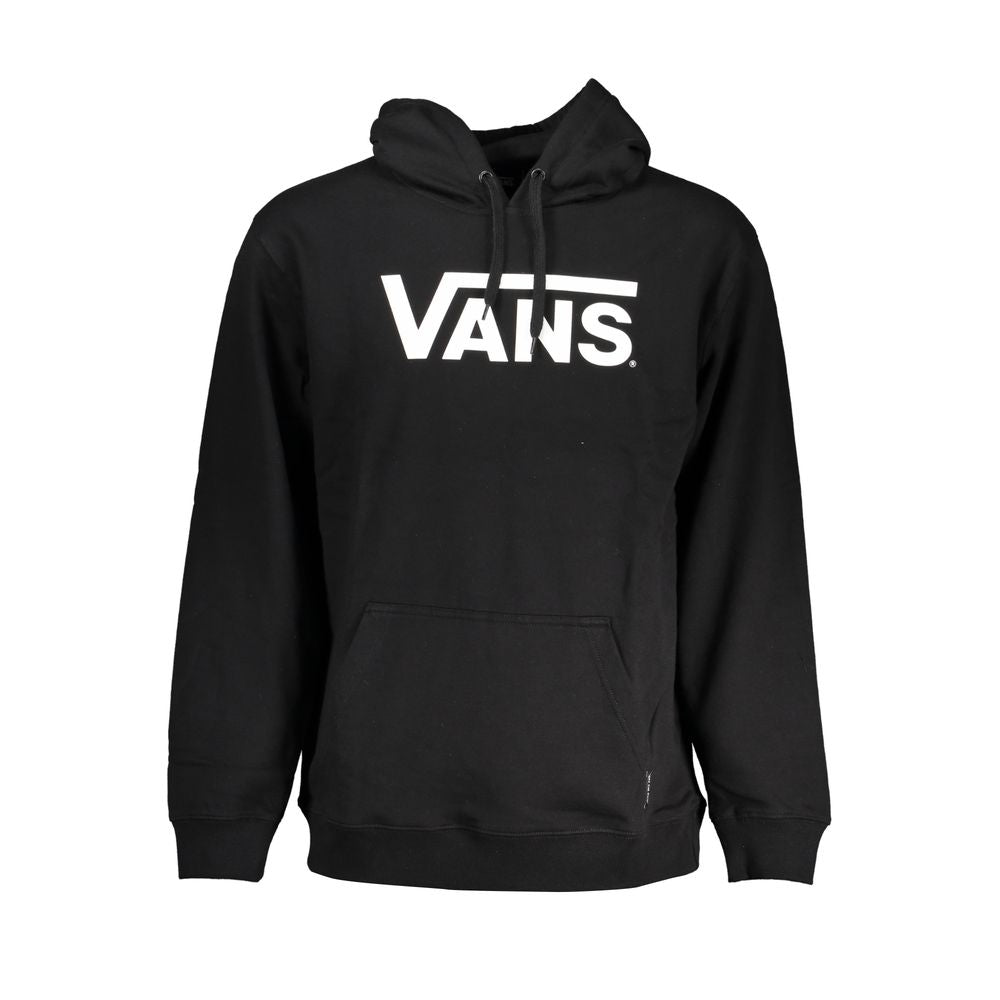 Vans Schwarzes Herren-Kapuzensweatshirt aus Baumwolle