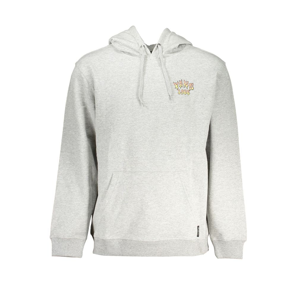 Vans Grigio Herren-Kapuzenpullover aus Baumwolle