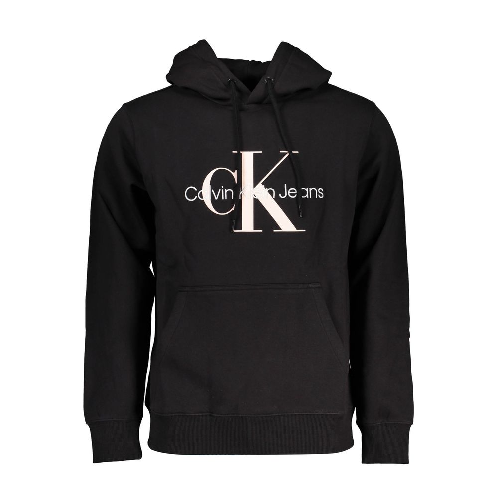 Calvin Klein Schwarzer Herrenpullover aus Baumwolle