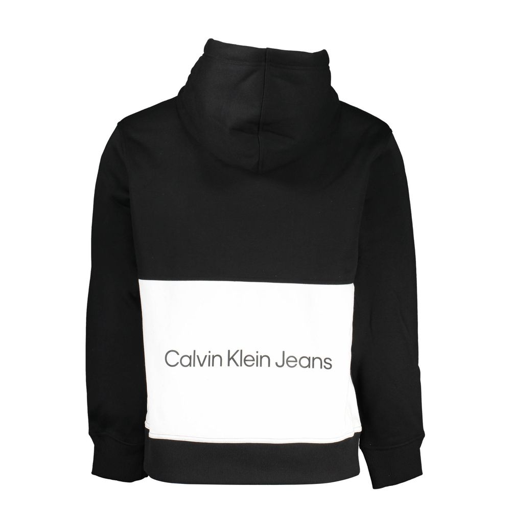 Calvin Klein Schwarzes Herren-Sweatshirt aus Polyester