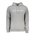 Calvin Klein Grigio Baumwoll-Sweatshirt für Herren