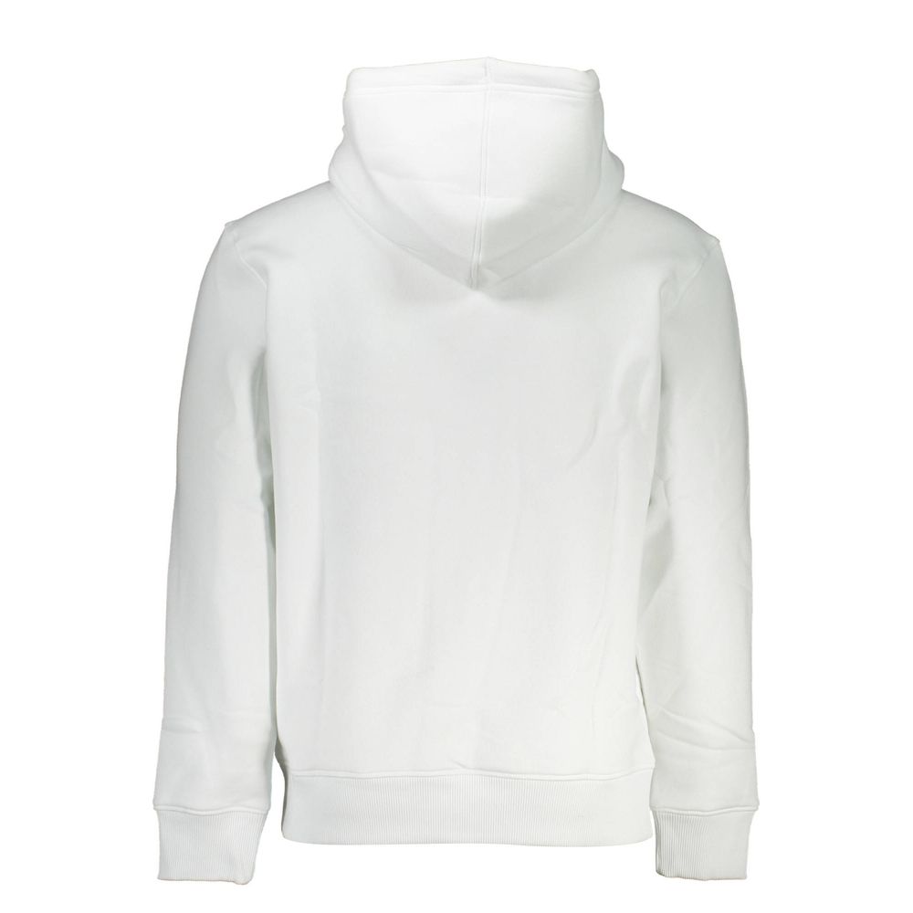 Calvin Klein Weißes Herren-Sweatshirt aus Baumwolle
