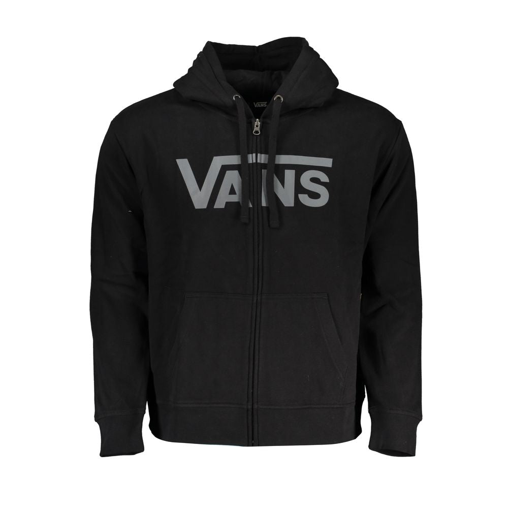 Vans Schwarzes Herren-Kapuzensweatshirt aus Baumwolle