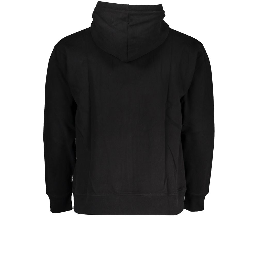 Vans Schwarzes Herren-Kapuzensweatshirt aus Baumwolle