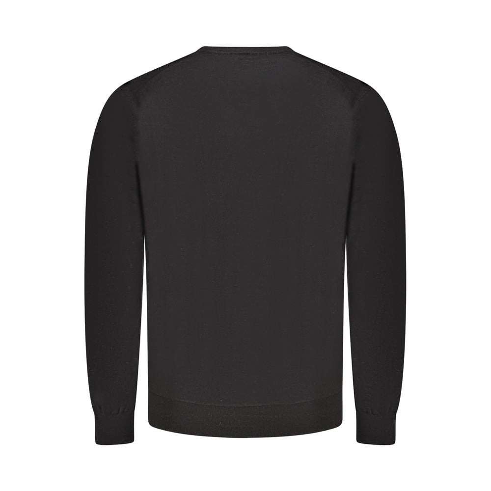 Guess Jeans Schwarzer Pullover aus Wolle für Männer