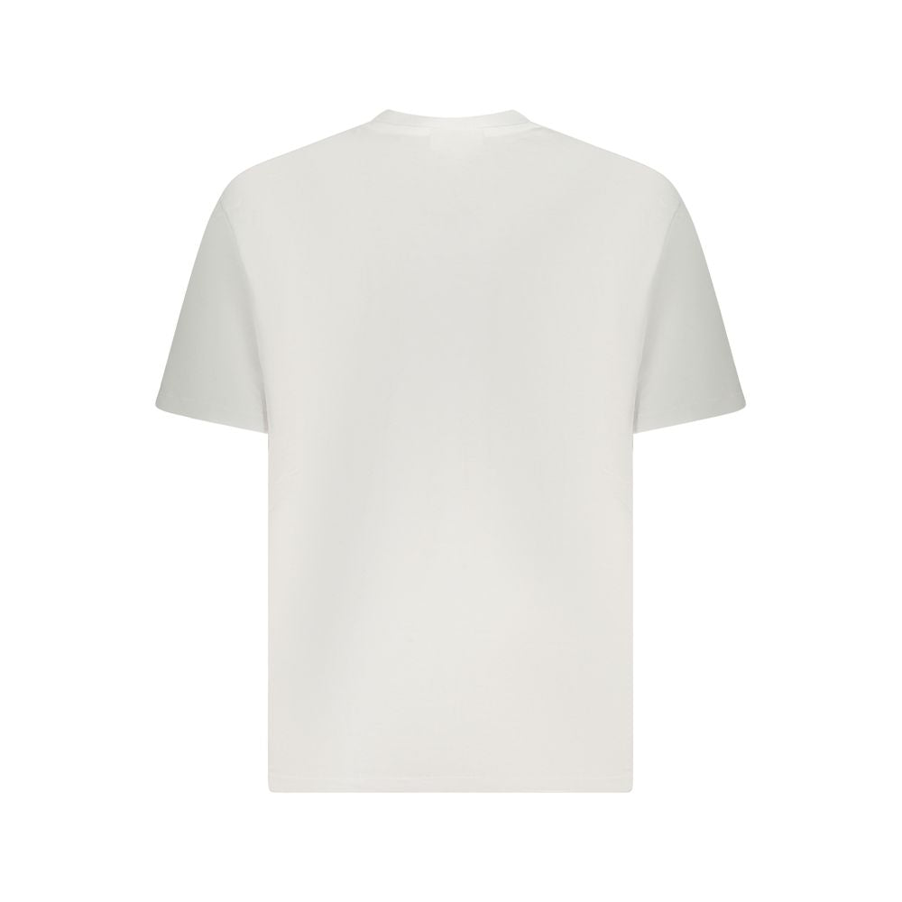 Calvin Klein Weißes Herren-T-Shirt aus Baumwolle