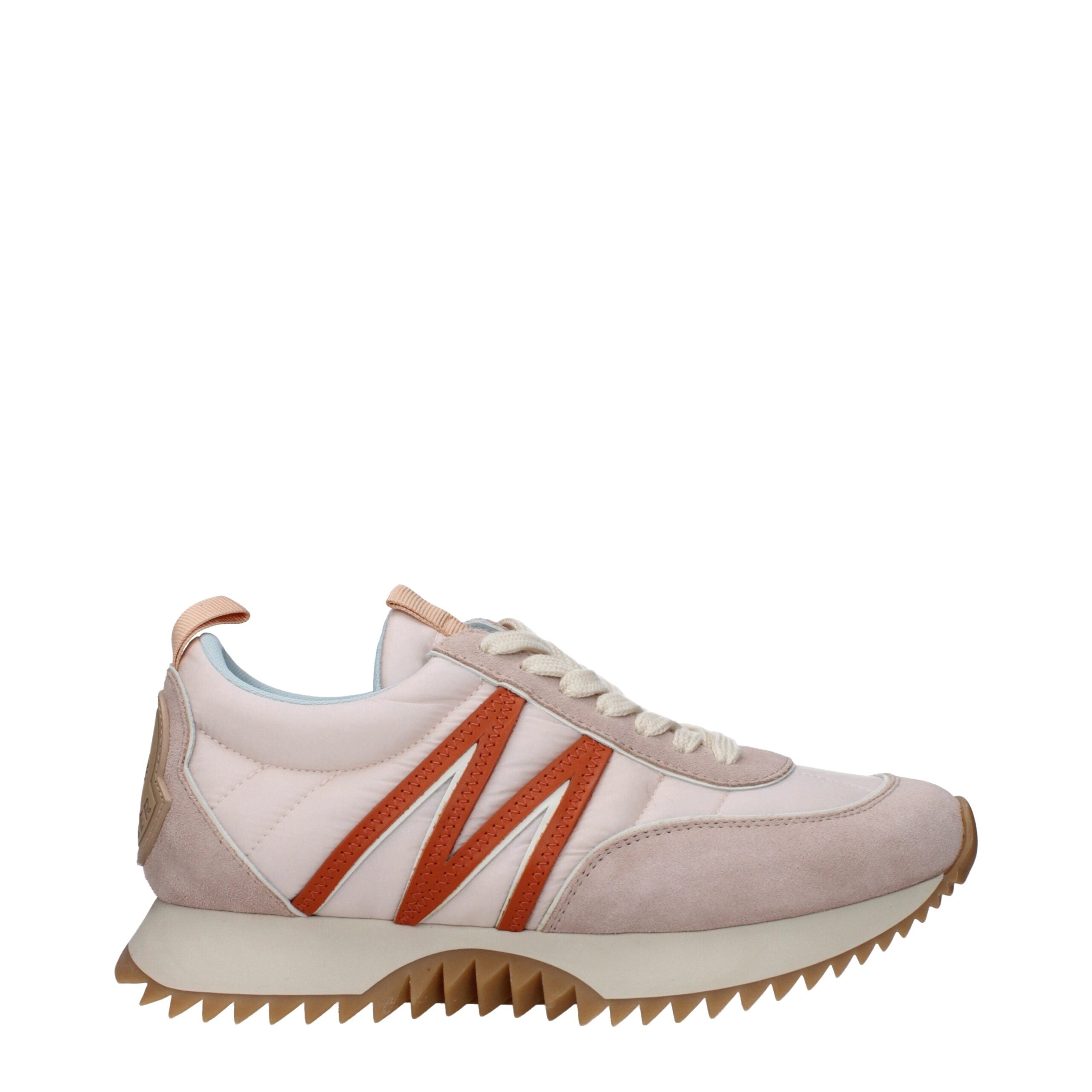 Moncler Rosa Stoff Chunky Sneakers