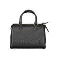 Mario Valentino Schwarze Damen-Handtasche aus Polyurethan