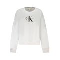 Calvin Klein Weißes Sweatshirt aus Baumwolle für Damen