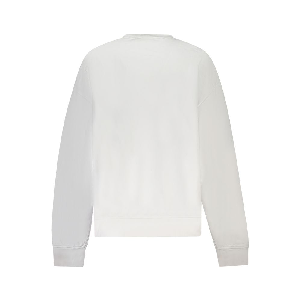 Calvin Klein Weißes Sweatshirt aus Baumwolle für Damen