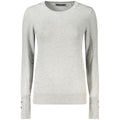 Guess Jeans Grigio Viscosa Damenpullover