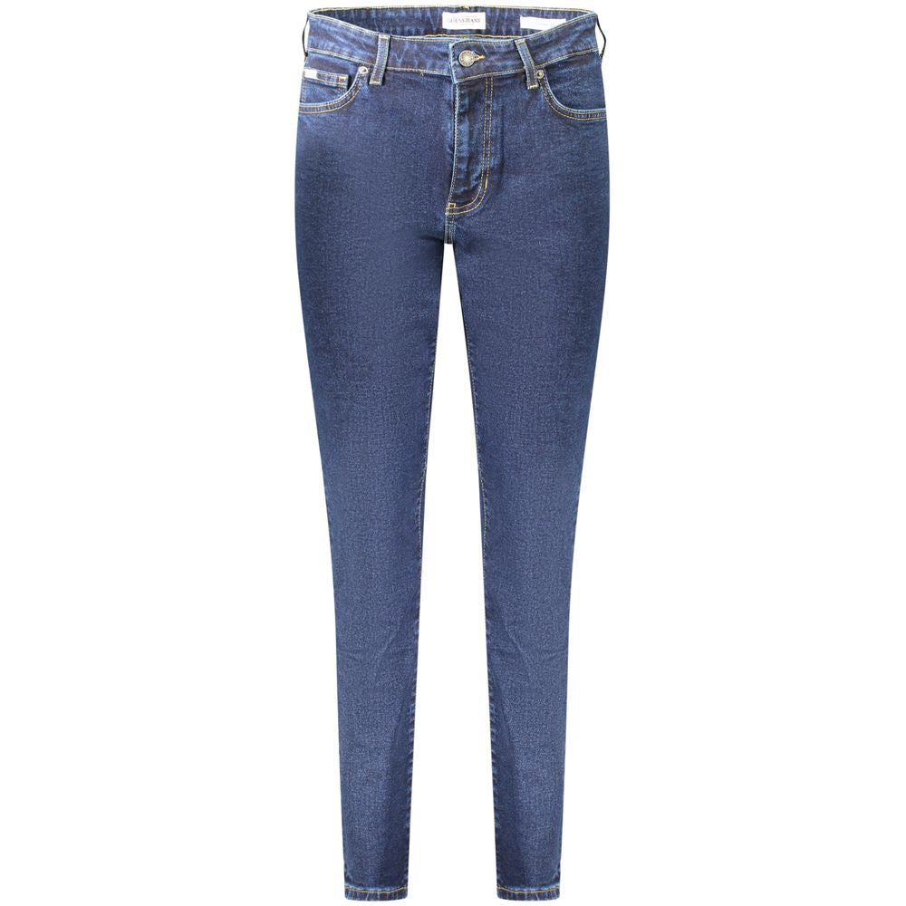 Guess Jeans Blu Baumwoll-Jeans für Damen