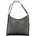 Guess Jeans Schwarze Damen-Handtasche aus Polyurethan