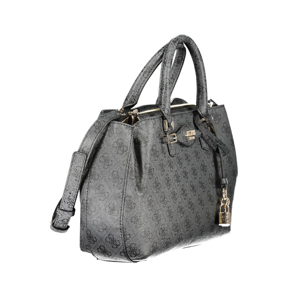 Guess Jeans Handtasche aus Nero-Polyurethan für Damen