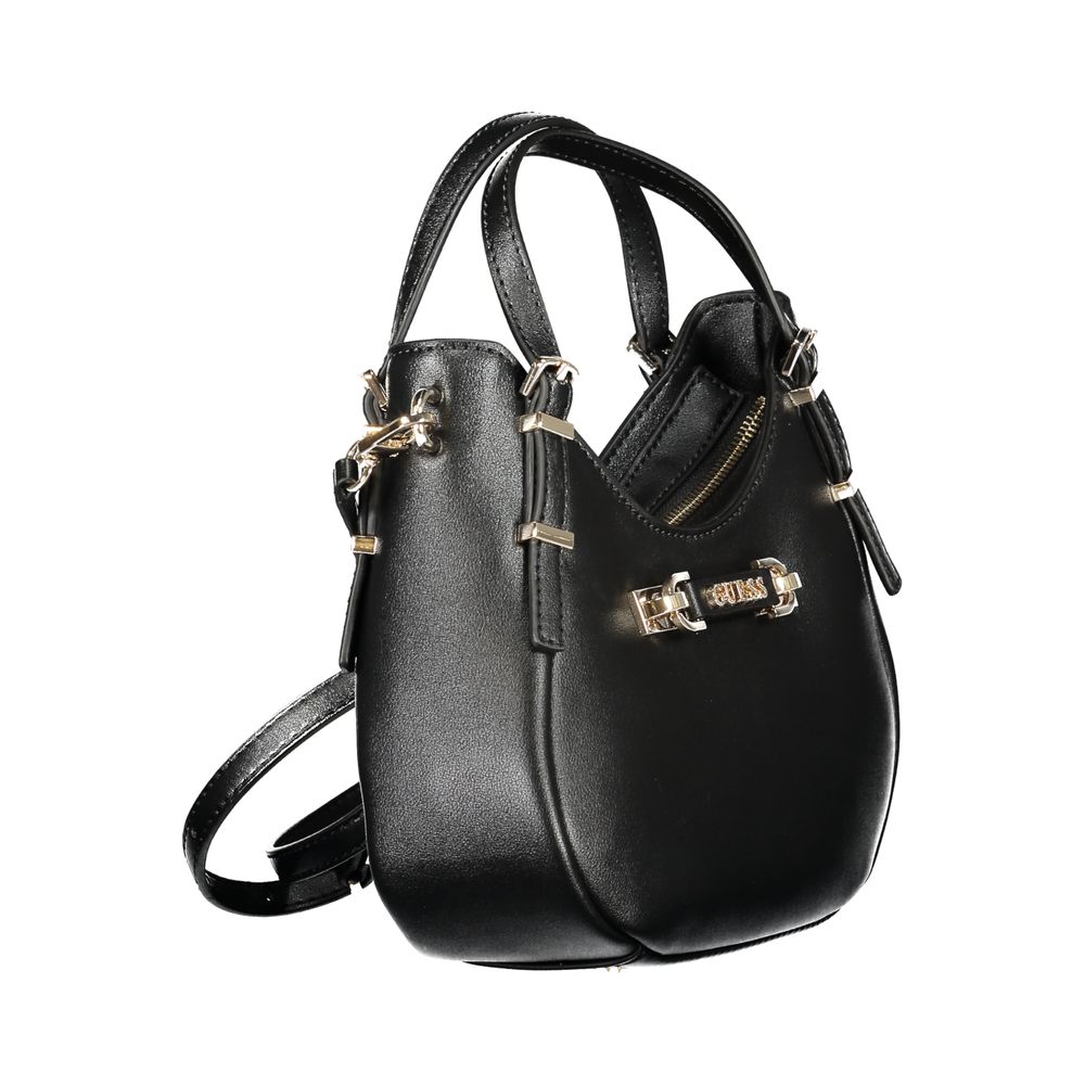 Guess Jeans Handtasche aus Nero-Polyurethan für Damen