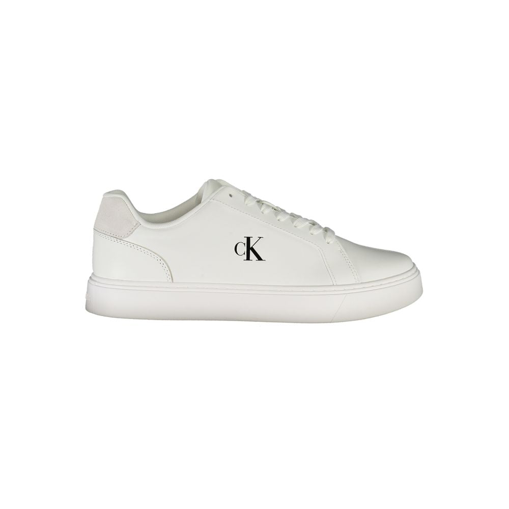 Calvin Klein Bianco Polyurethane Herren Sneaker