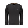 Hugo Boss Schwarzer Herrenpullover aus Baumwolle