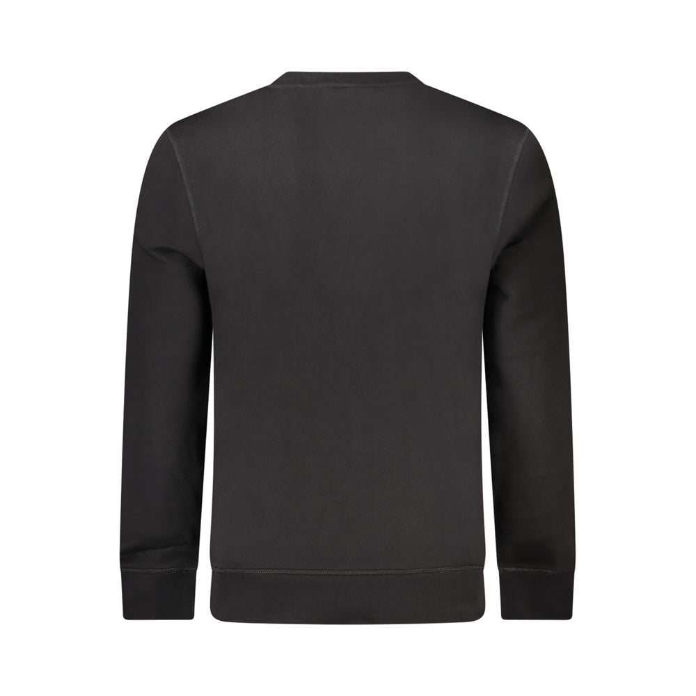 Hugo Boss Schwarzer Herrenpullover aus Baumwolle