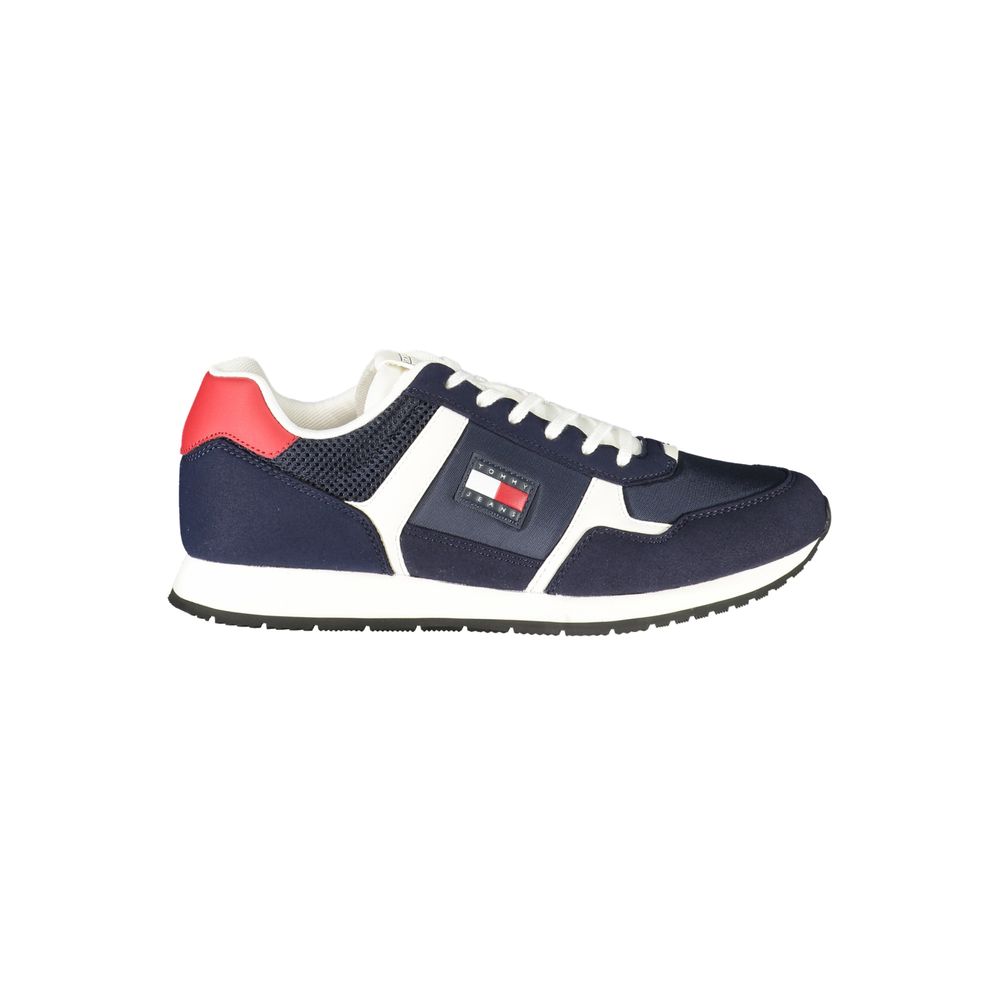 Tommy Hilfiger Blauer Herren-Sneaker aus Polyurethan
