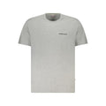 Guess Jeans Graues Baumwoll-T-Shirt für Herren