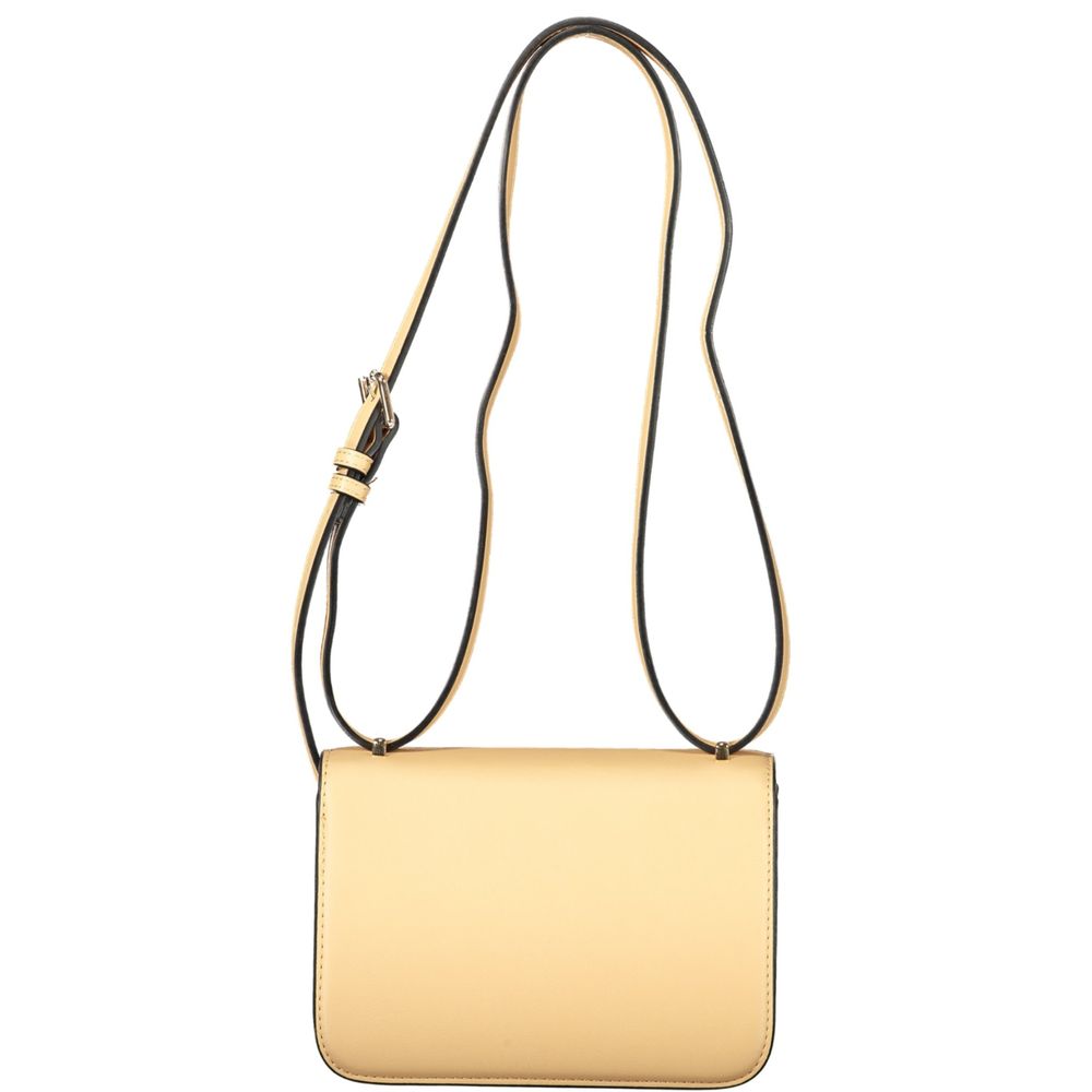 Mario Valentino Damen-Handtasche aus beigem Polyurethan