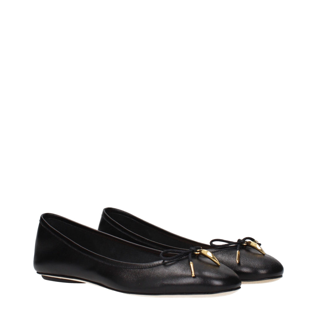 Chloé Schwarze Ballerinas aus Leder