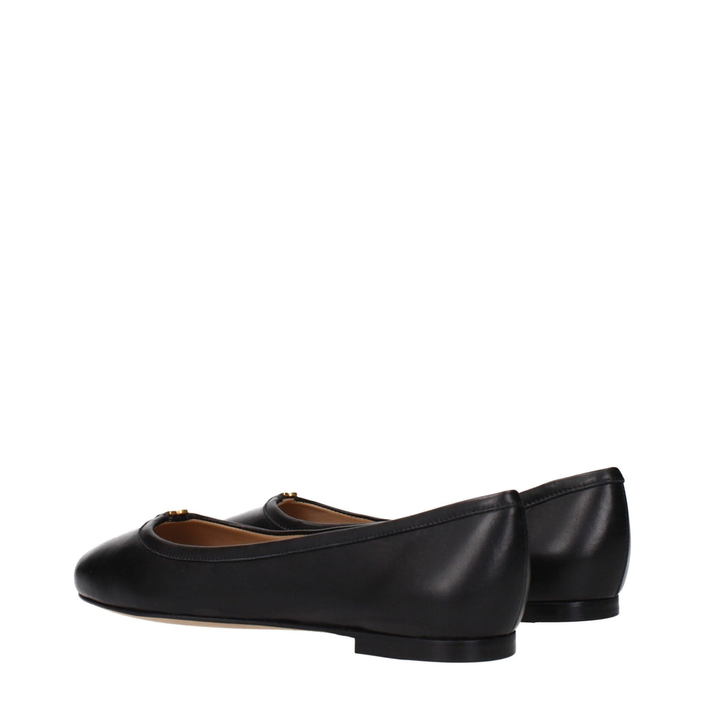 Chloé Schwarze Ballerinas aus Leder