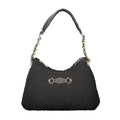 Guess Jeans Nero Polyester Damentasche