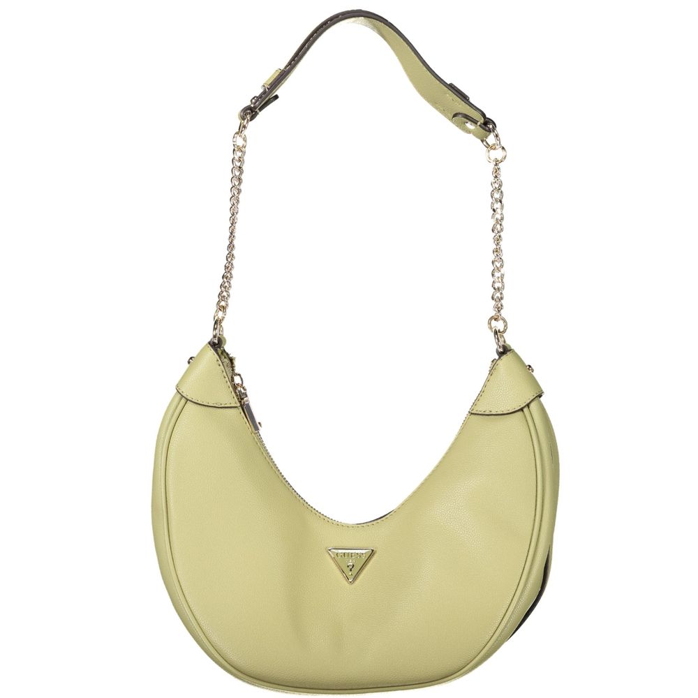 Guess Jeans Verde Polyurethane Damen Handtasche