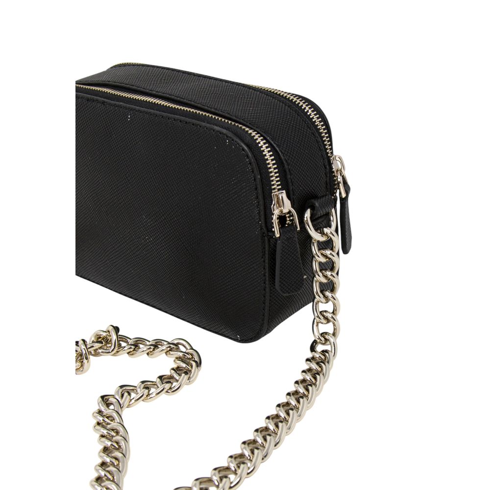 Guess Schwarze Handtasche aus Polyethylen