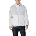 Armani Exchange Weiße Shell-Jacke aus Polyester