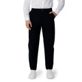 Armani Exchange Blaue Baumwoll-Freizeithose