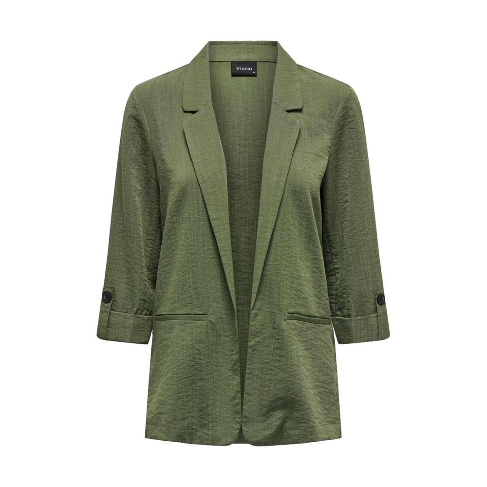 Only Grüner Viskose-Blazer