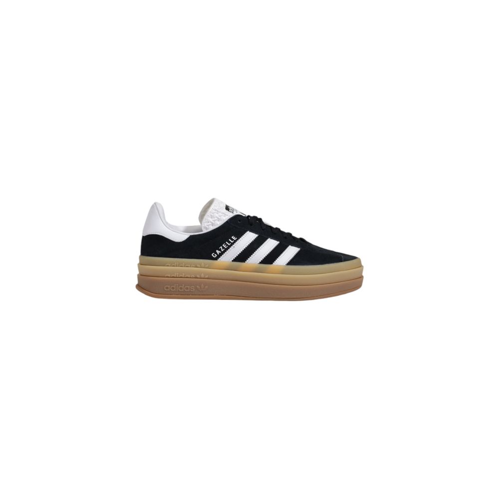 Adidas Originals Schwarze Wildleder-Sneaker mit niedrigem Schaft